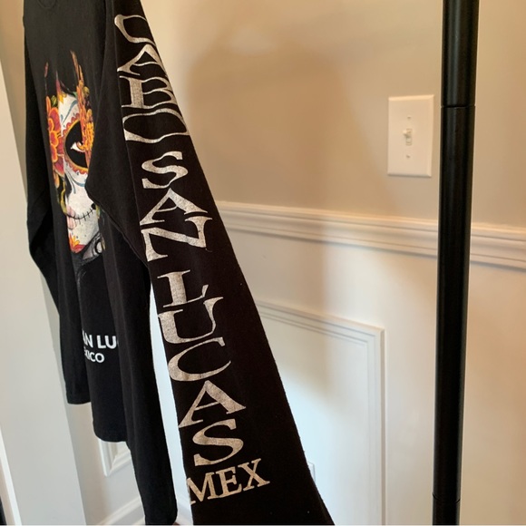 CABOS SAN LUCAS MEXICO Day of the Dead Long Sleeve T-Shirt Size Small - Picture 5 of 8